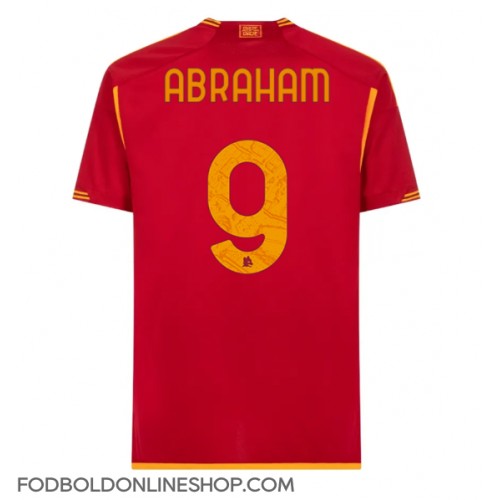 AS Roma Tammy Abraham #9 Hjemmebanetrøje 2023-24 Kortærmet